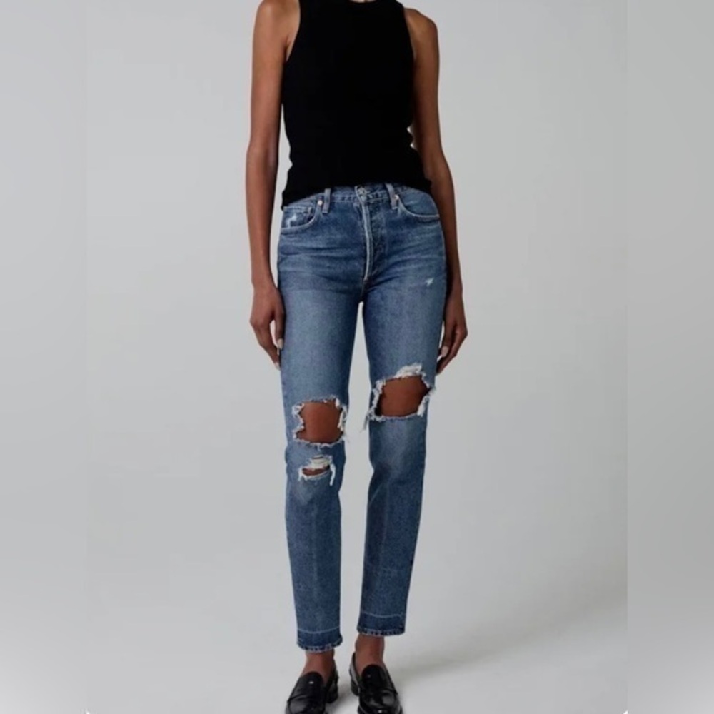 Citizens of Humanity Charlotte High Rise Straight Jean Size 24